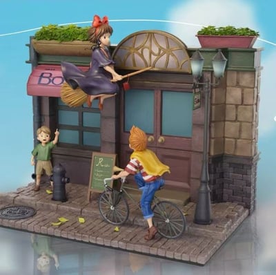 【現貨秒發】宮崎駿 魔女宅急便-克里克的初遇 X Hippo工作室1