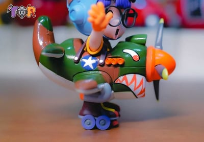 【售罄展示追加請私訊客服@toystationtw】怪博士與機器娃娃 阿拉蕾系列008 飛機阿拉蕾 X TOR-Studio7