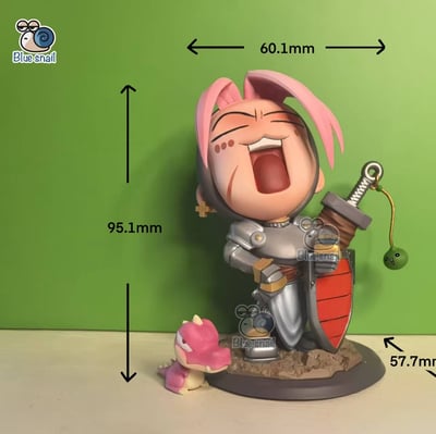 【預購】楓之谷 冒險島世界同比例系列第三十四彈 戰士 X Blue Snail藍蝸牛1