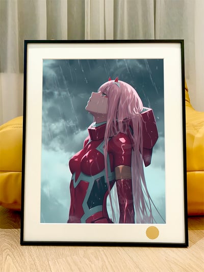 【預購】Zero Two國家隊《雨之零二》動漫裝飾畫 X 星空工作室4