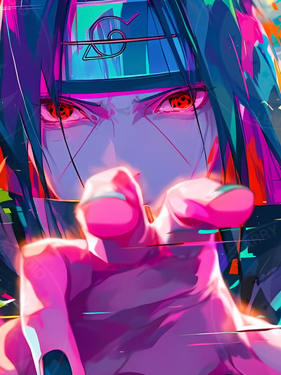 【預購】火影忍者《炫彩鼬》動漫裝飾畫 X 星空工作室5