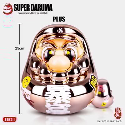 【預購】超級達摩SuperDaruma 馬年限定《暴富》X SENZII千記商行5