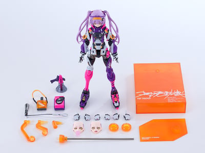 【售罄展示追加請私訊客服@toystationtw】少女發動機 MOTORED CYBORG RUNNER SSX-155c "POP TRACKER" X MAX FACTORY14