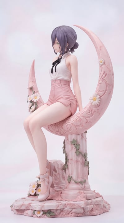 【預購】鏈鋸人 粉月雛菊·蕾塞 X 靈妍原創工作室5