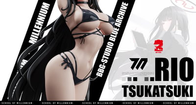 【預購】碧藍檔案 調月莉音 1/6比例雕像 X BB Girl8