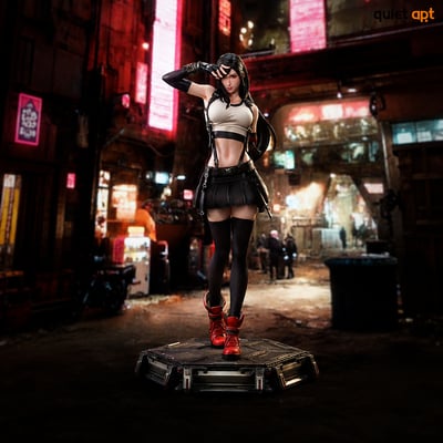 【預購】最終幻想VII G系列GameArt01 蒂法·洛克哈特 X QuietArt1