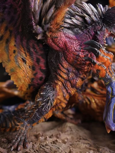 【預購】魔物獵人 奸世滅盡龍vs天地煌啼龍 X DragonFrontier龍之邊境14