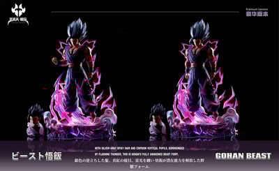 【預購】七龍珠 系列第一彈-野獸悟飯 X ZegaTian至高天模玩3