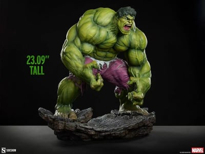 【售罄展示追加請私訊客服@toystationtw】Marvel漫威 Hulk 綠巨人-浩克 X Sideshow7