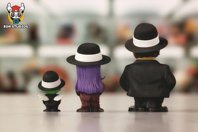 【預購】怪博士與機器娃娃 黑幫阿拉蕾-三人組 X ZOR-Studio4