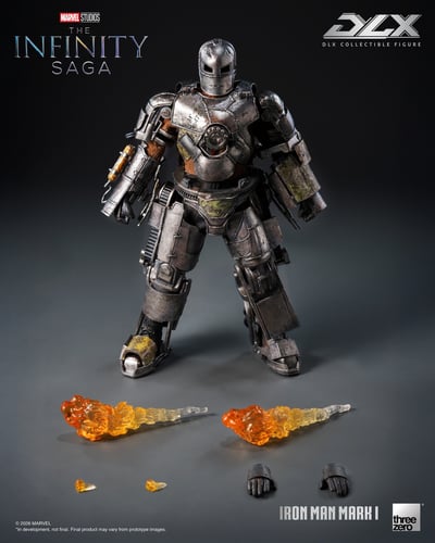 【預購】Marvel漫威 鋼鐵人 Mark1 可動人偶 3Z03200C0 X Threezero2