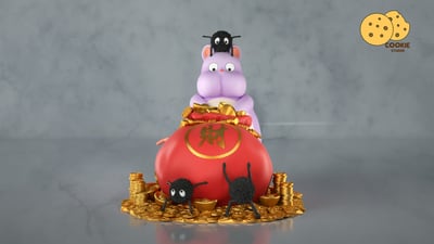 【預購】宮崎駿 招財坊寶寶 X Cookie-Studio3