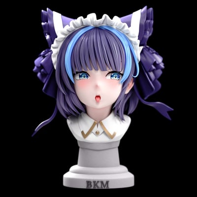 【售罄展示追加請私訊客服@toystationtw】碧藍航線 偷吃的女僕醬-柴郡 X BKM工作室3