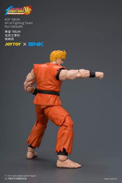 【售罄展示追加請私訊客服@toystationtw】拳皇'98UM 龍虎之拳隊 坂崎良 X JOYTOY8