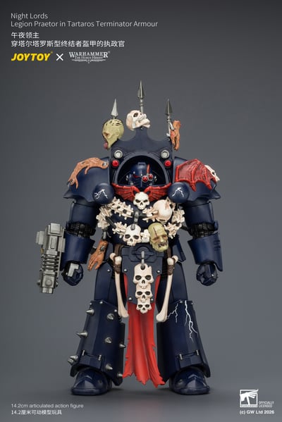【售罄展示追加請私訊客服@toystationtw】午夜領主 穿塔爾塔羅斯型 終結者盔甲的執政官 X JOYTOY2