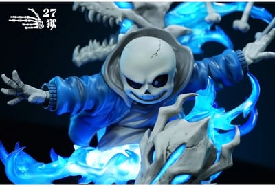 【預購】空洞騎士  undertale 傳說之下 sans半身像 X 27獄6