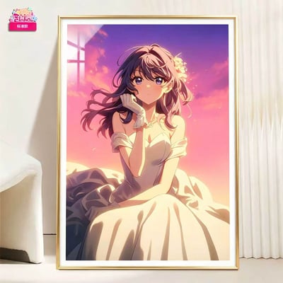 【預購】晚霞 婚紗 櫻島麻衣金色款 X 阿喵畫社3