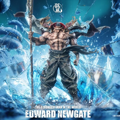 【預購】海賊王 雙比例 寫意白鬍子 X 狂風工作室1