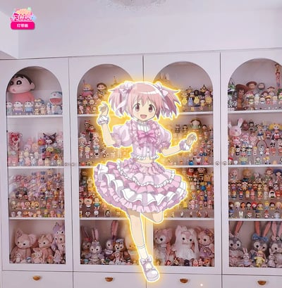 【預購】鹿目圓一比一燈帶畫 X 阿喵畫社3