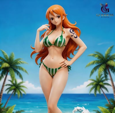 【售罄展示追加請私訊客服@toystationtw】海賊王 夏日Nami X Goddess-Studio1