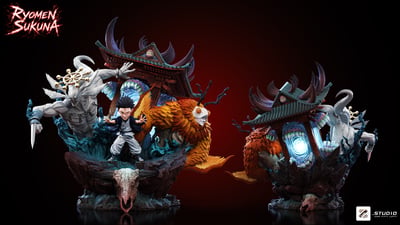 【預購】咒術迴戰 場景系列—“伏魔御廚子”地台 X Zzz-Studio4