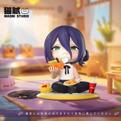 【預購】鏈鋸人 Q版坐姿蕾塞 X MAONI貓膩1