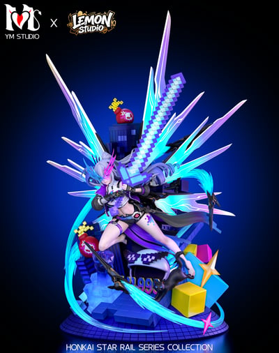 【預購】崩壞星穹鐵道 狼尊 銀狼Lv999. X 欲夢+Lemon2