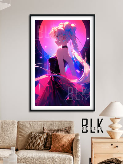 【預購】美少女戰士《粉色美少女》動漫裝飾畫&冰箱貼 X 巴洛克工作室2