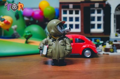 【售罄展示追加請私訊客服@toystationtw】七龍珠 鳥山明系列011 夾書鳥山明 X ZOR+TOR-Studio4