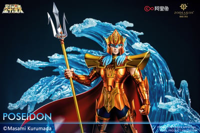 【預購】聖鬥士星矢 海皇波塞冬 X Zodiakos鑄刻 正版授權11