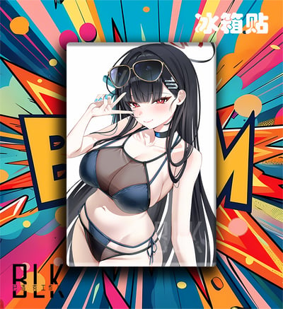 【預購】蔚藍檔案《YES莉音》遊戲裝飾畫&冰箱貼 X 巴洛克工作室3