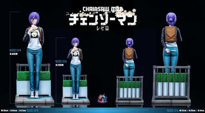 【售罄展示追加請私訊客服@toystationtw】鏈鋸人 初遇-雷塞1.0 X YQY-Studio3