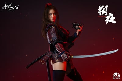 【預購】月下遊俠 Angel Force系列 1/3矽膠可動「朔夜」（黑色ver.）X 開天工作室12