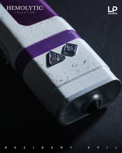 【預購】生化危機9 溶血註射器 X LP.-Studio6