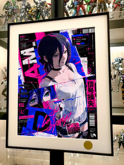 【預購】鏈鋸人《塗鴉蕾塞》動漫裝飾畫 X 星空工作室2
