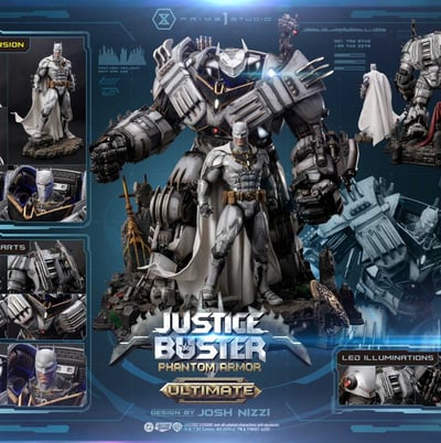 【預購】正義聯盟（漫畫）正義抑制者：幻影裝甲 特別配色版 X Prime 1 Statue1
