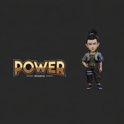 【預購】火影忍者 童年系列12小強—鹿丸 X Power-Studio1