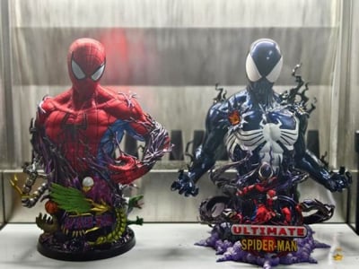 【現貨秒發】Marvel漫威 蜘蛛人 胸像系列第二彈 共生 X 27獄3