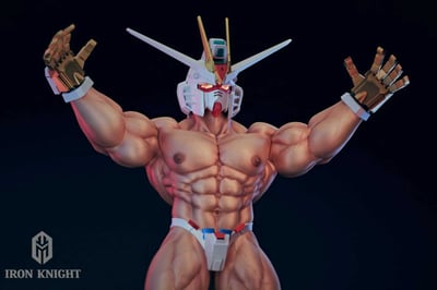 【預購】自由戰士（頭雕眼睛可亮燈）X IRON KNIGHT鐵騎士5