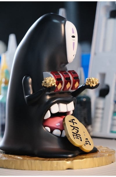 【現貨秒發】宮崎駿 吐錢機無臉男 X MMLAND喵喵島4