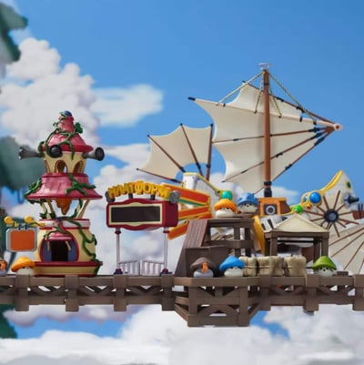 【預購】楓之谷 冒險島手辦 天空碼頭 X YMG1