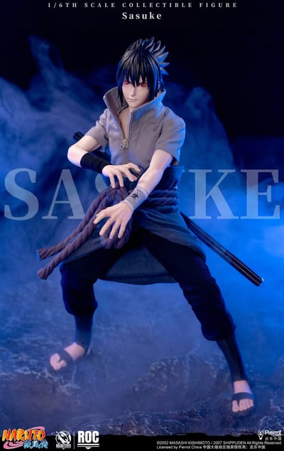 【預購】《火影忍者 疾風傳》1/6可動人偶 ROC-018 Sasuke宇智波佐助 X ROCKETTOYS6
