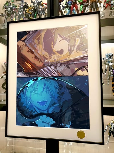 【預購】鏈鋸人《電鋸與炸彈》動漫裝飾畫 X 星空工作室2