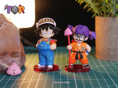 【售罄展示追加請私訊客服@toystationtw】怪博士與機器娃娃+七龍珠 小悟空系列007 悟空cos阿拉蕾 X TOR-Studio2