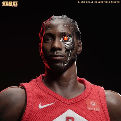 【預購】NBA 1/6收藏級可動人偶套裝 RS猛龍奪冠倫納德 X Reset-Studio2