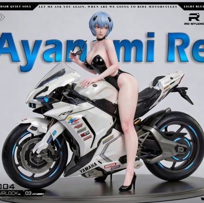 【預購】Eva新世紀福音戰士 綾波零 X RO+NewBorn1