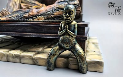 【現貨秒發】宮崎駿 霍爾的移動城堡 桌面系列第一彈 卡西法 X 物語工作室8