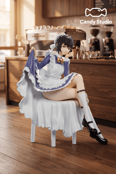 【售罄展示追加請私訊客服@toystationtw】星光咖啡館與死神之蝶 第一彈 女僕棗子姐 X 奶糖-Studio2