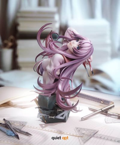【預購】物語系列 胸像Art. 戰場原黑儀 X QuietArt9