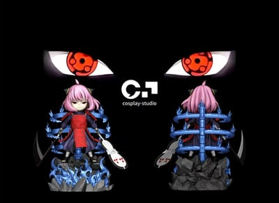 【廠商現貨】間諜家家酒+火影忍者 扮演系列第三彈 宇智波斑安妮亞 X cosplay(CP)5